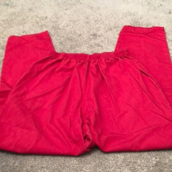 Simply Basic Pants - NWOT Simply Basic Medical Scrubs Pants - Raspberry